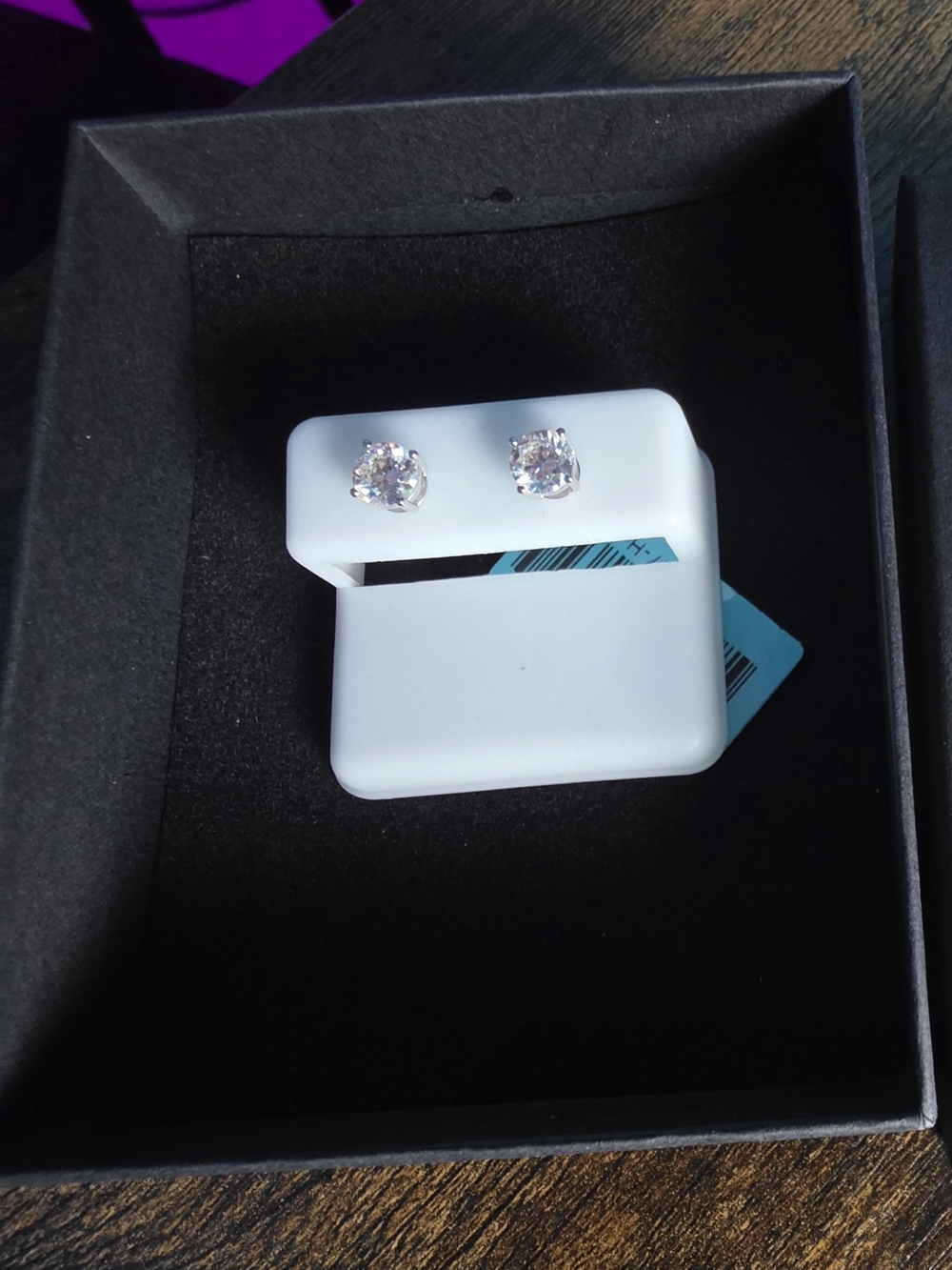 925 Sterling Silver 1.6ct Moissanite Stud Earrings